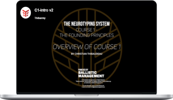 Christian Thibaudeau – Neurotyping: Founding Principles