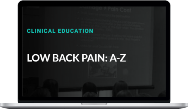 Jacob Templar – Low Back Pain