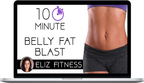 Eliz Perez - 10 Minute Lower Belly Fat Blaster Abs Workout_11zon